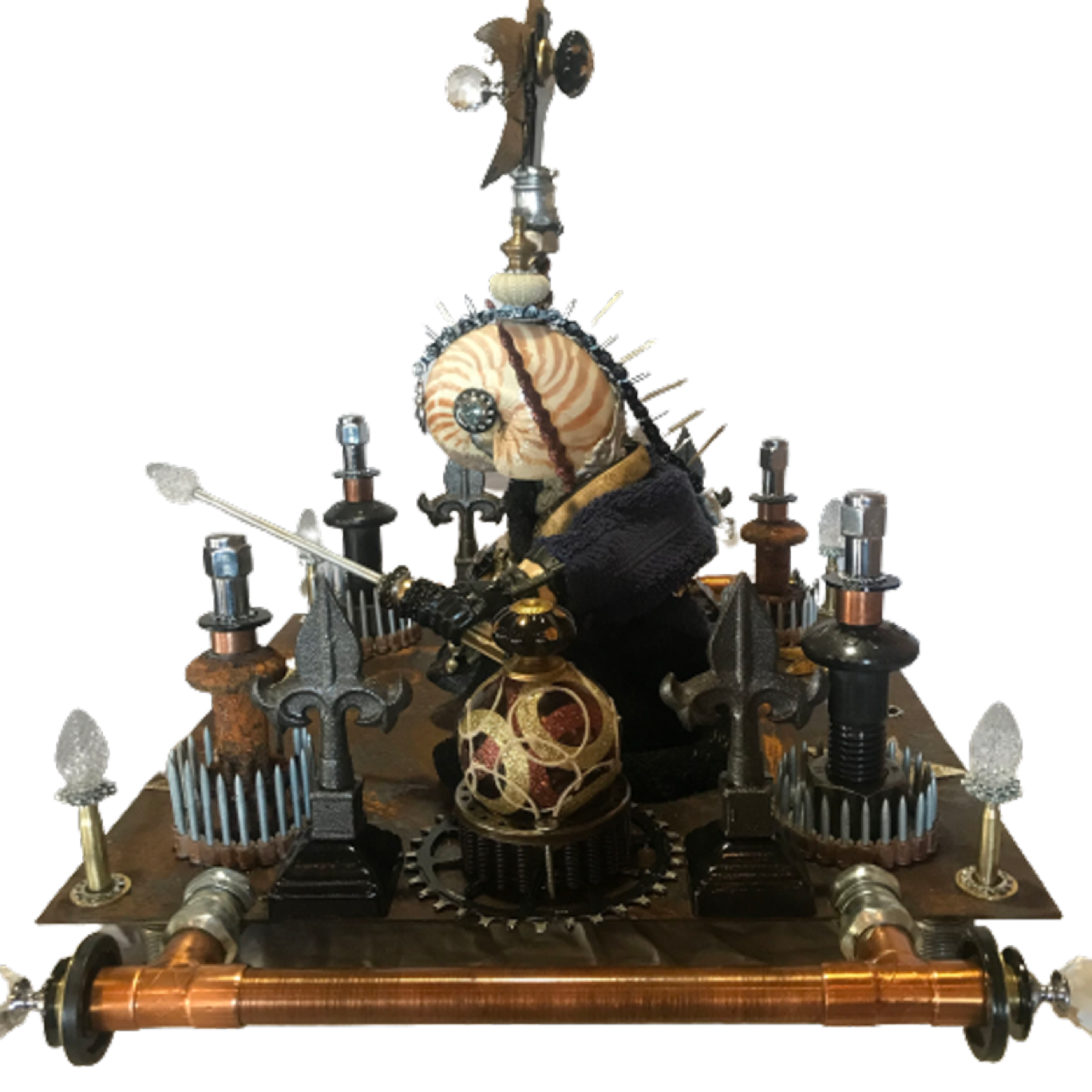 Captain of the Royal Guard, Sir Nautilus - Original sculpture 
